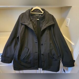 Women's Lauren by Ralph Lauren Black Coat